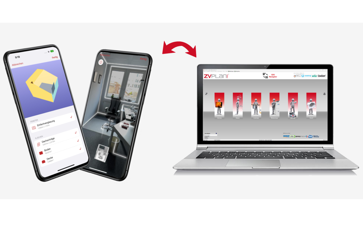 ZVPLAN mit Lidar-Scanner